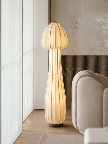 Fabric Floor Lamp Collection - scene
