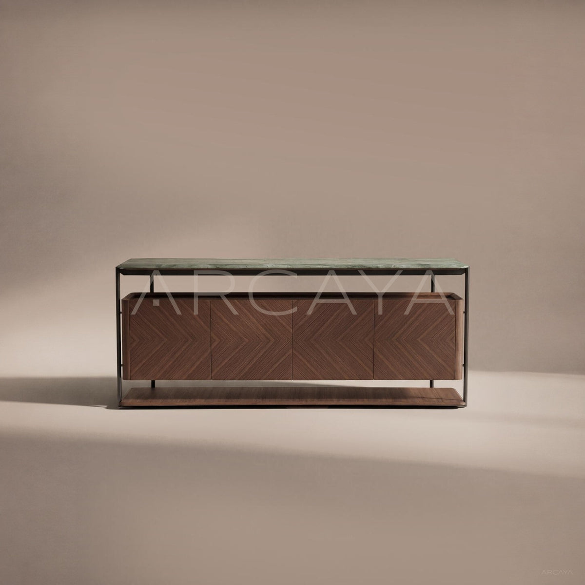 Walnut Marble Sideboard - main