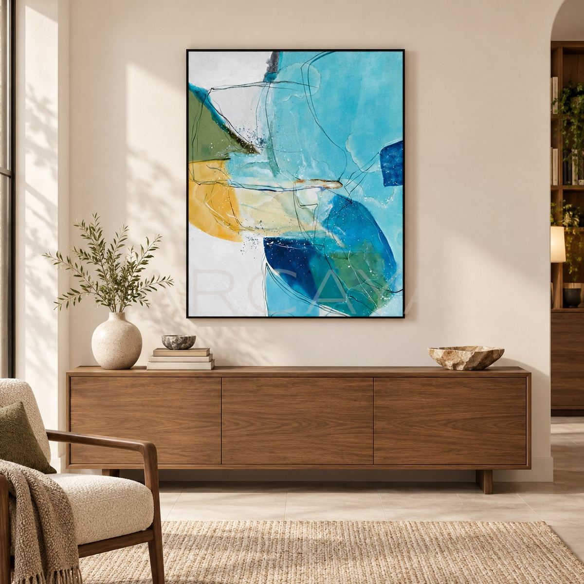 Mixed Media Wall Art 2411G0179 - main
