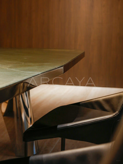 Stone Dining Table - detail