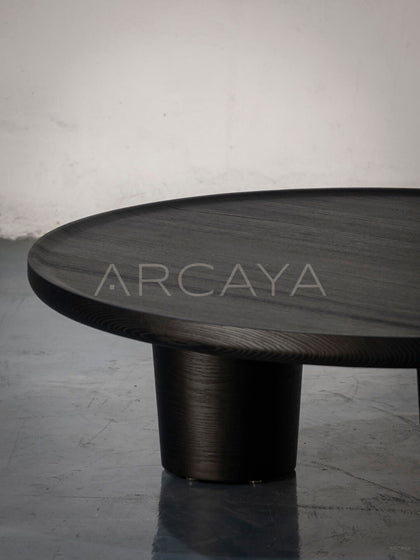 Custom Solid Wood Coffee Table - detail