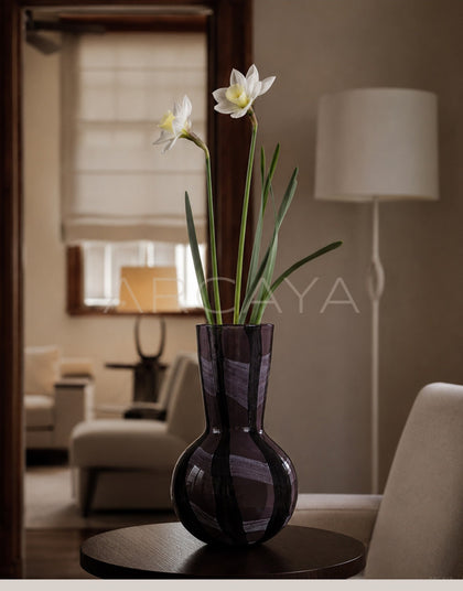 Swirl Glass Vase - scene