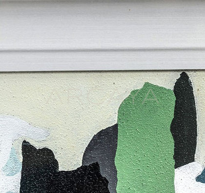Mixed Media Wall Art 2411G0313 - detail