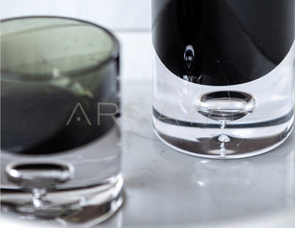 Gradient Smoked Glass Decanter Set - scene