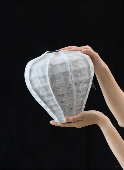 Wabi Sabi Jingdezhen Ceramic Jar Vase Chinese - scene