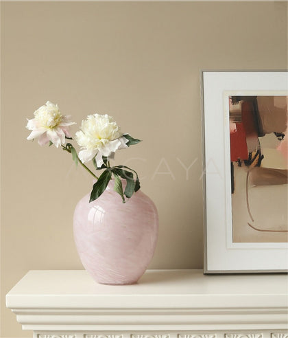 Glass Vase Peony Dining - scene
