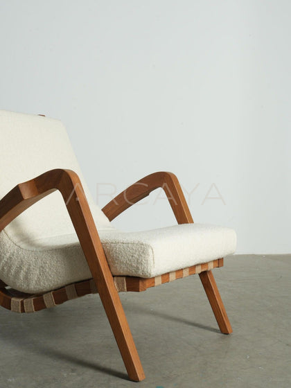 Handmade Jute Rope Armchair - detail