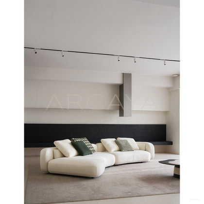 Bessel Curved Sofa Ruen - scene