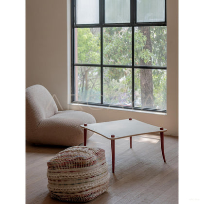 Luoli Red Coffee Table - scene