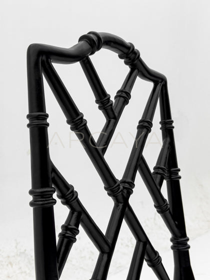 Vintage Bamboo Joint Dining Chair - detail