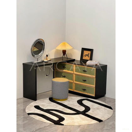 Daiying Retro Extendable Vanity Chest - scene