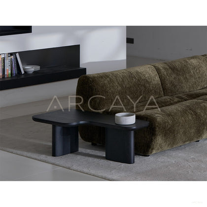 Bamboo Joint Sofa Arm Table - scene