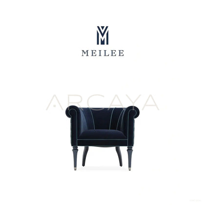 Violet European Modern Armchair - scene