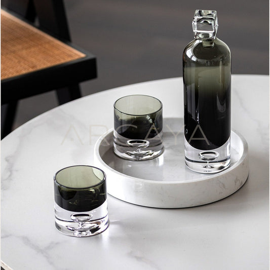 Gradient Smoked Glass Decanter Set - main