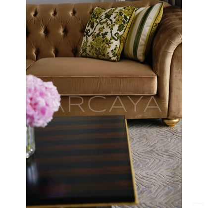 Garden Textured Tufted Sofa - scene