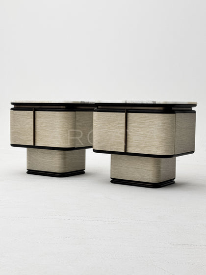 Custom Master Bedroom Nightstand - scene