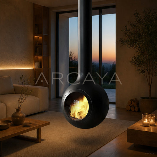 Maureen Hanging Fireplace - main
