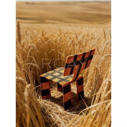 Woven Net Chair - scene