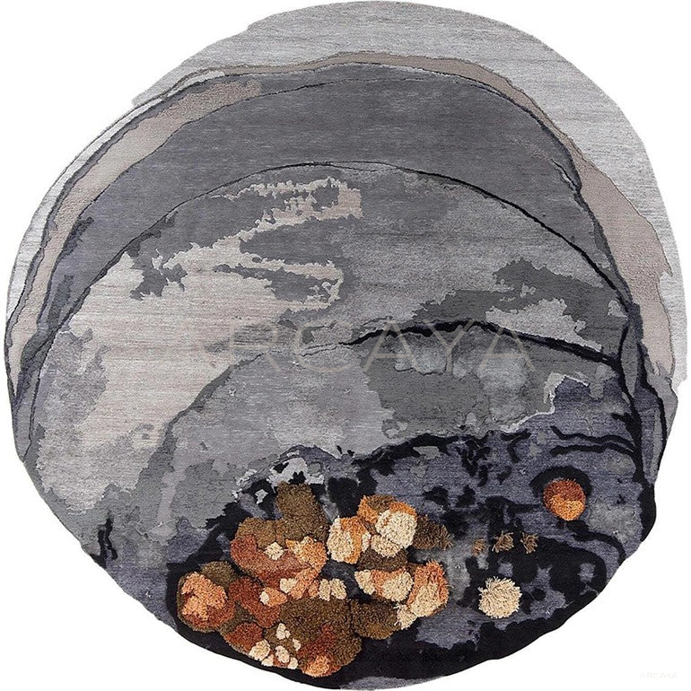Custom Hand Tufted Rug Dsm P047 C03 in detail
