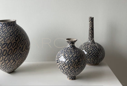 Dadan Jingdezhen New Chinese Wabi Sabi Jar Vase - scene