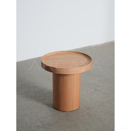 Artistic Round Coffee Table - scene