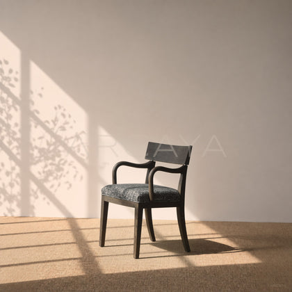 Oak Smoked Light Brushed Dining Chair - main