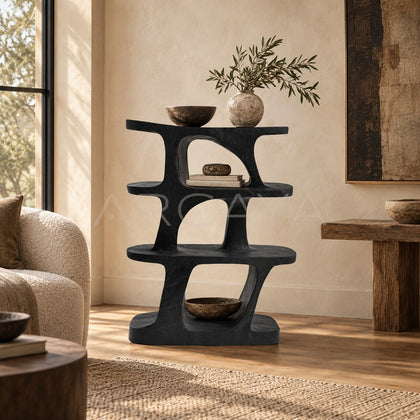 Ink Rock Bookcase - scene