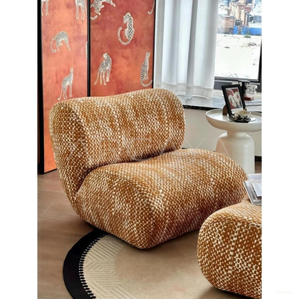 Lazy Lounge Chair With Ottoman - scene