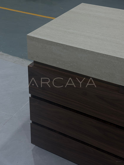 Open Dining Kitchen Island Desk - detail