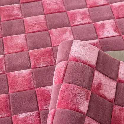 Red Accent Rug - scene