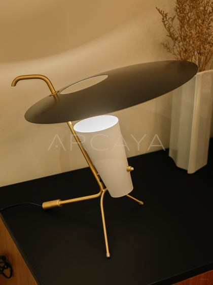 Teak Top Hat Lighted Chest Of Drawers - detail