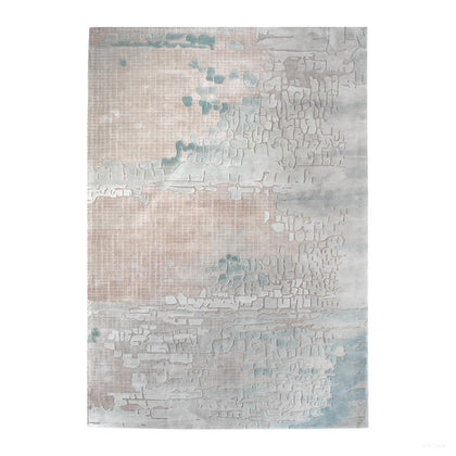 Cool Tone Salt Lake Texture Rug - main