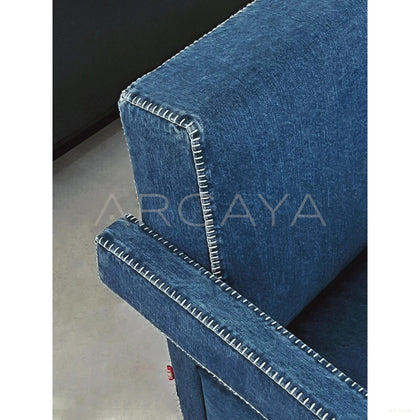 Utrecht Style Denim Chair - scene