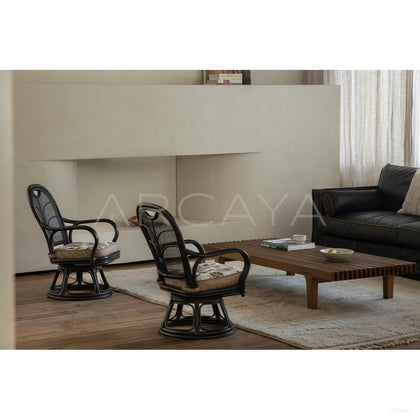 Zen Tea Room Lounge Chair - scene