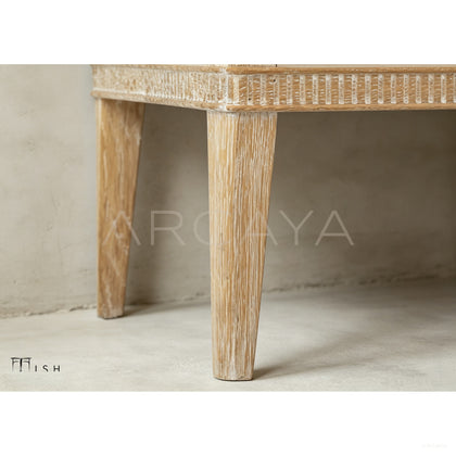 Oak Nightstand French - scene
