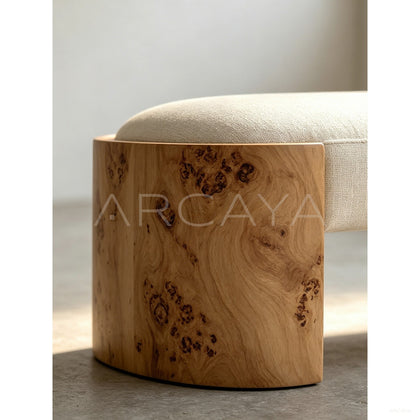Mad Burl Bench - scene