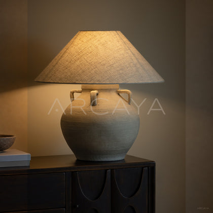 Clay Pot Lamp — Table Lighting - main