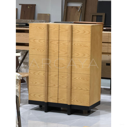 Mid Century Solid Wood Chest Of Drawers - scene