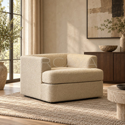 Lazy Single Lounge Sofa - scene