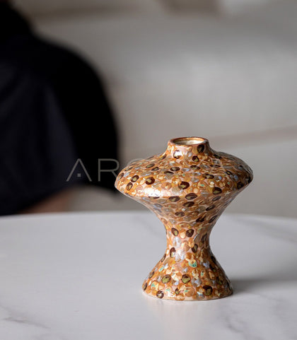 Dadan Crackle Color Glaze Art Vase - scene