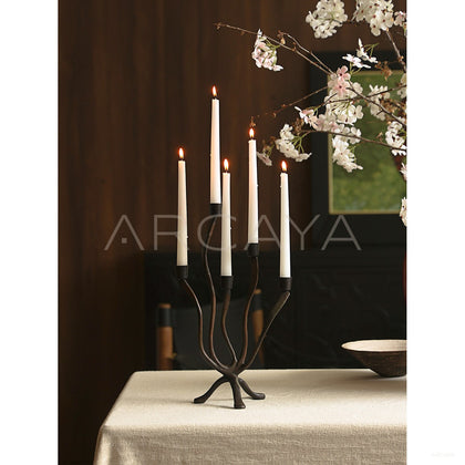 Multi Arm Curved Candelabra — Decorative Objects - scene