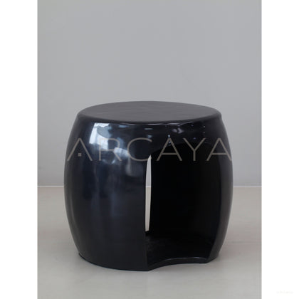 Hand Forged Brass Small Side Table - scene