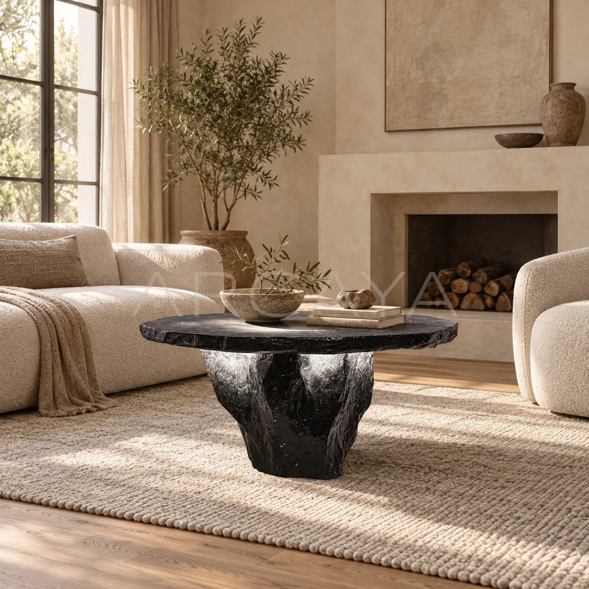 Lava Table in detail