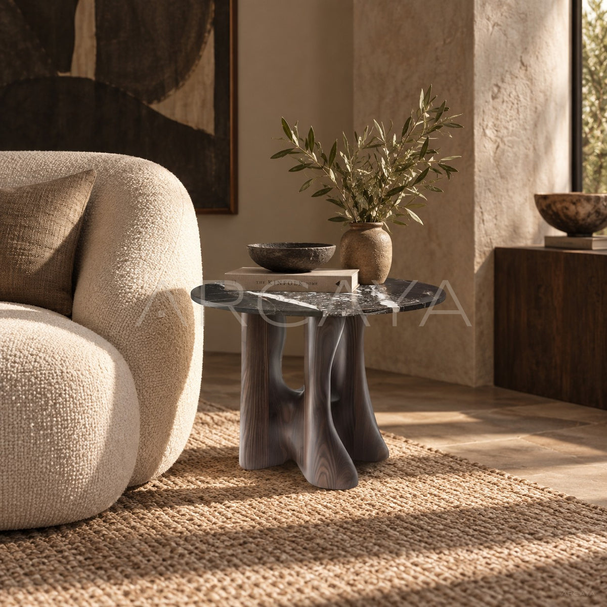 Cangyan Rock Side Table in detail