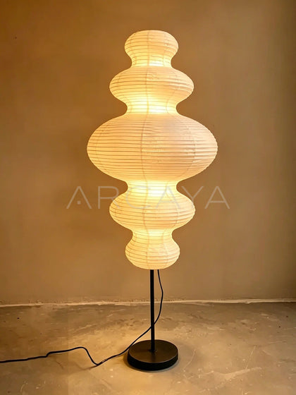 Paper Art Floor Lamp - scene