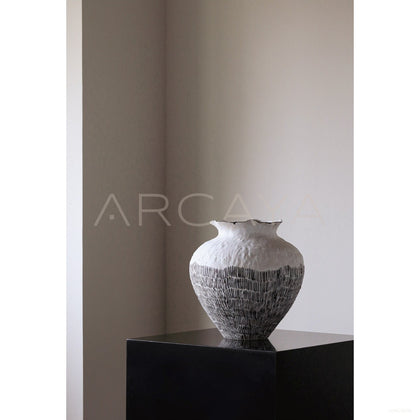 Chinese Wabi Sabi Floor Jar Vase Jingdezhen - scene