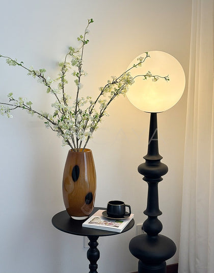 Mid Century Speckled Glass Vase - scene