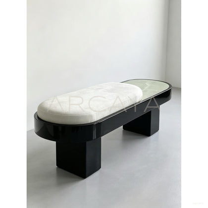 Art Jade Stone Bench - scene