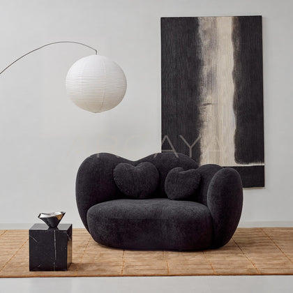 Nian Black Sofa - main