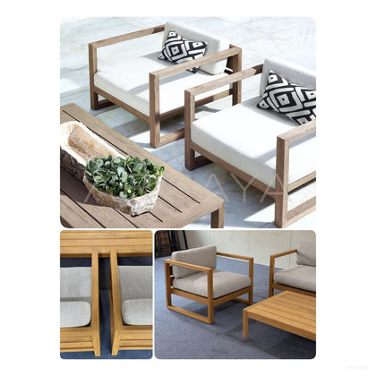 Modern Outdoor Sofa - scene